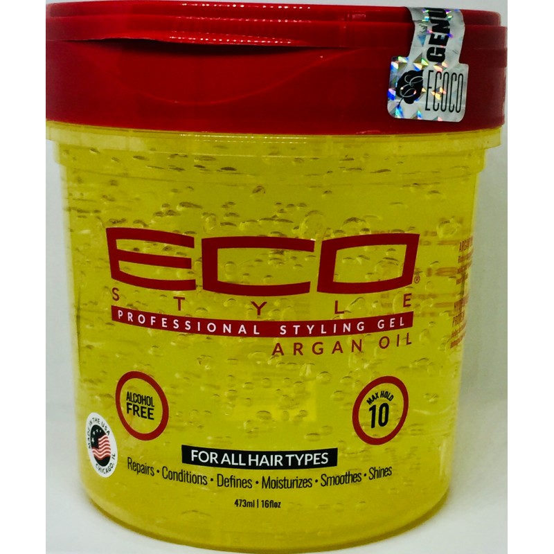 Eco Style - Professional Styling Gel - Argan Oil - 473ml